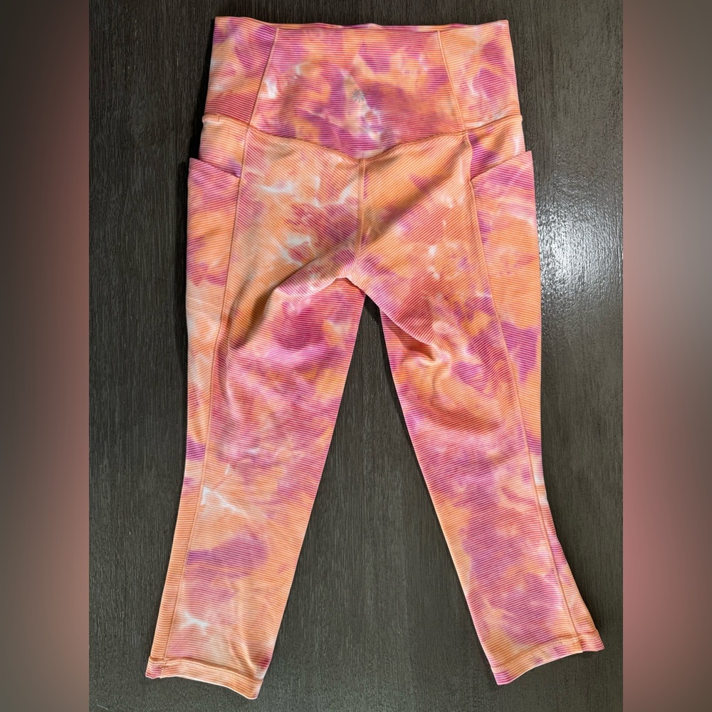 Athleta Salutation Stash Pockets Capris Leggings … - image 4